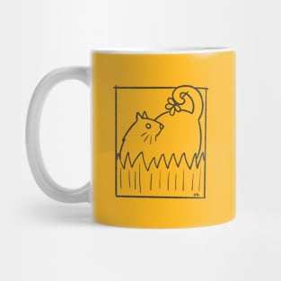 Badly Drawn Lucky cat Mug